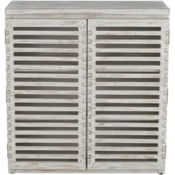 Elm Lane Hudson 26" Wide Slat Door Accent Cabinet -Lush Living Store GUEST f77faa74 32e2 451f 83d9 72e404564a7b
