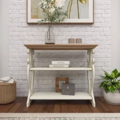Farmhouse Wood Console Table Off White - Olivia & May -Lush Living Store GUEST f781d640 9a24 4ee6 a4c1 5872b044f102