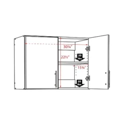 32" Elite Stackable Wall Cabinet - Prepac 13 32" Elite Stackable Wall Cabinet - Prepac -Lush Living Store GUEST f799bce4 d947 4c91 b27c a265a967ef2b