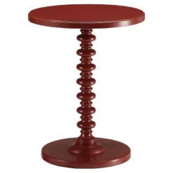 Acton Single Leg End Table - Acme -Lush Living Store GUEST f7d89e4c 8b9b 40d0 b586 c3be4970a03c