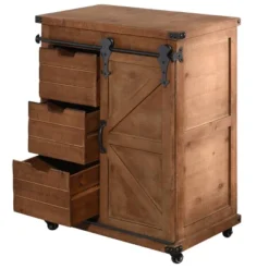 Graham Cart Cabinet Natural/Black - Stylecraft -Lush Living Store GUEST f7ee1a45 0794 4624 8c12 88a1af2d9a37