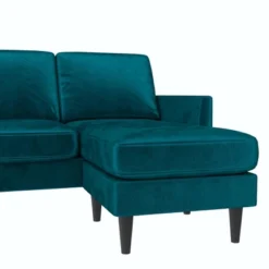 Winston Reversible Sofa Sectional Green Velvet - Mr. Kate -Lush Living Store GUEST f836f07d 6e11 406c 8783 f33fb2026dca