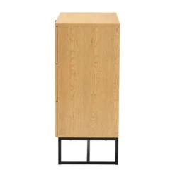 Sawyer Wood And Metal 3 Drawer Storage Cabinet With Natural Rattan Oak Brown/Black - Baxton Studio 13 Sawyer Wood And Metal 3 Drawer Storage Cabinet With Natural Rattan Oak Brown/Black - Baxton Studio -Lush Living Store GUEST f861538a 01ab 4843 a74e 9636fa9a4e7c