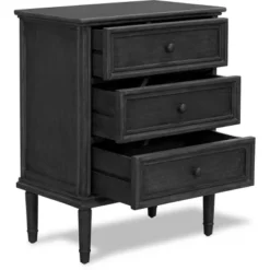 Webster 3 Drawer Storage Cabinet Dark Gray - Finch -Lush Living Store GUEST f915f2f5 aec0 4b07 840b a9274f624909