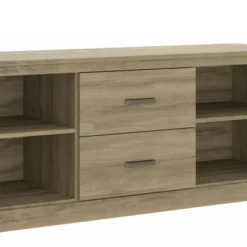 Wooden 2 Drawers And 4 Open Compartments TV Stand For TVs Up To 59" Brown - The Urban Port -Lush Living Store GUEST fa0230cd 35db 4f92 b8ac 15caf8a6f61b