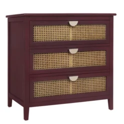 Archie Ash Wood Veneer 3-drawer And Pine Legs Accent Cabinet With Storage- Maison Boucle -Lush Living Store GUEST fb94c013 7a0f 4a8d 8319 555ca592e210