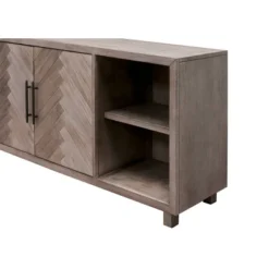 Palisades 2 Door Console TV Stand For TVs Up To 80" Gray - Martin Furniture -Lush Living Store GUEST fc3fc0c3 c013 454f 8455 882244e8448f