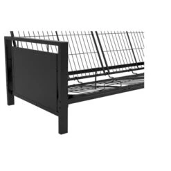 DHP Henley Metal Arm Futon Frame Black Metal - Dorel Home Products 18 DHP Henley Metal Arm Futon Frame Black Metal - Dorel Home Products -Lush Living Store GUEST fc5ffec6 2f97 4fa8 891b fd125effc14a