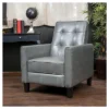 Christopher Knight Home Ethan Tufted Bonded Leather Recliner Chair - Dark Gray 2 Christopher Knight Home Ethan Tufted Bonded Leather Recliner Chair - Dark Gray -Lush Living Store GUEST fd003a62 ca32 4a97 8b25 bfac91127710