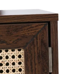 Eurotas Modern Livingroom TV Stand For TVs Up To 65" With Rattan Design | KARAT HOME -Lush Living Store GUEST fd2e2eac 57f9 4b50 96e3 8ca6651dfde7