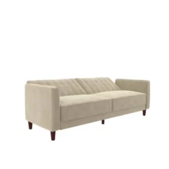 Isabella Tufted Transitional Futon - Room & Joy -Lush Living Store GUEST fe0728a6 f02c 4d91 9136 3951ae09569d