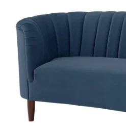 71" Millephri Loveseat Blue Velvet - Acme Furniture -Lush Living Store GUEST fe11919b 45cb 41c6 8d3f 8a301bc9d96f