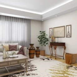 Traditional Metal Console Table Gold - Olivia & May -Lush Living Store GUEST fe9504bf 3d4c 4c90 813f eb1a7ef102bf