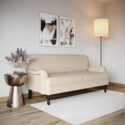 Lyle Stationary Sofa Beige - Lifestyle Solutions