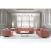 Cambridge Contemporary Sofa Steel/Blush - Armen Living -Lush Living Store GUEST ff707ec6 8439 4345 a8af 3a7db5f4d121