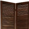 5 1/2 Ft. Tall Classic Venetian Room Divider - Burnt Brown(4 Panel) -Lush Living Store GUEST ffc8ca59 92f1 4dd3 9448 e2bdfc169997