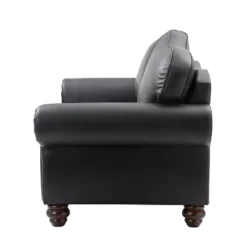 Antonia 60" Wide Chesterfield Loveseat, Genuine Leather Sofa With Nailhead Trim And Rolled Armrests -A+B | ARTFUL LIVING DESIGN -Lush Living Store GUEST ffe693eb d2f4 41d7 8b2a a10cd9668e5b